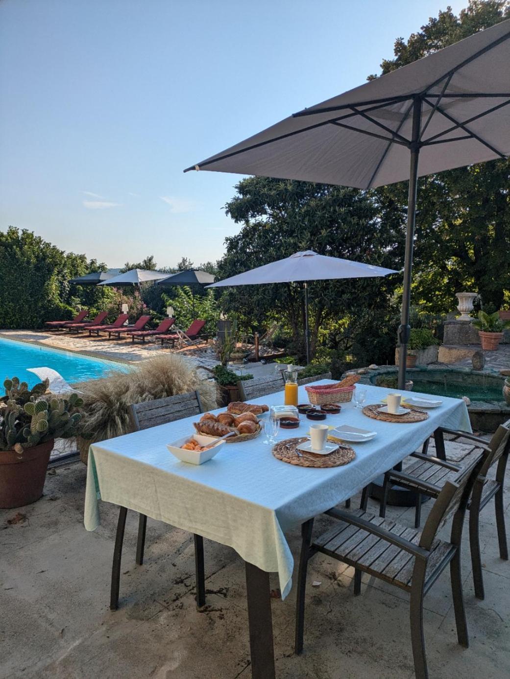 Le Domaine Du Soulier -Gite Et Chambres D'Hotes - La Maison Du Gardien Tornac Экстерьер фото